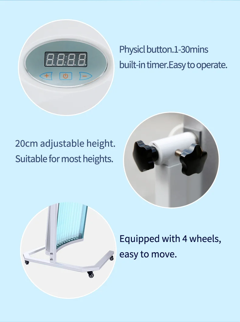 Machine de pulvérisation autonome lits de bronzage de solarium