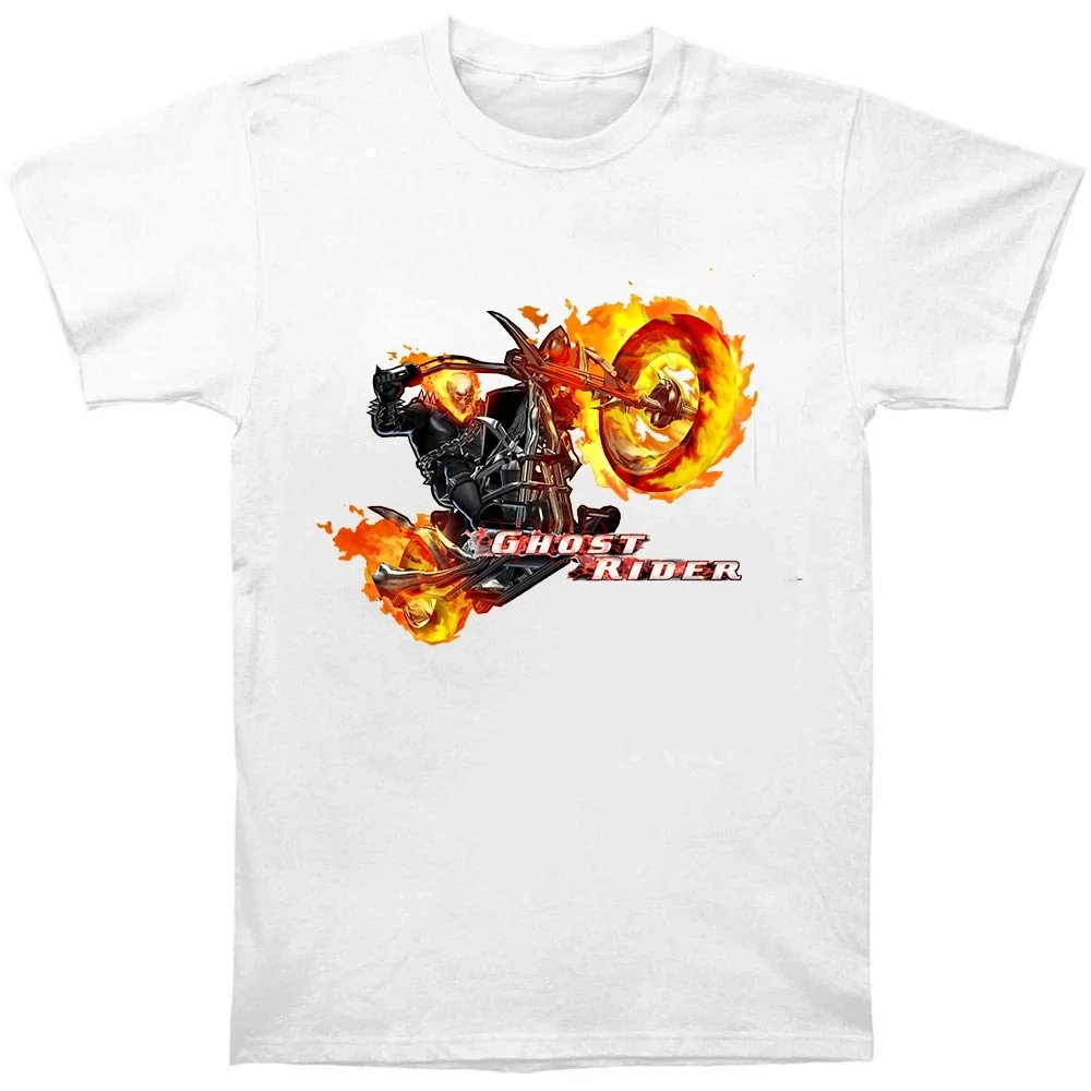 Ghost Rider Movie Homme Magliette Divertenti Fashion Harajuku Magliette Homme Brand T-Shirt