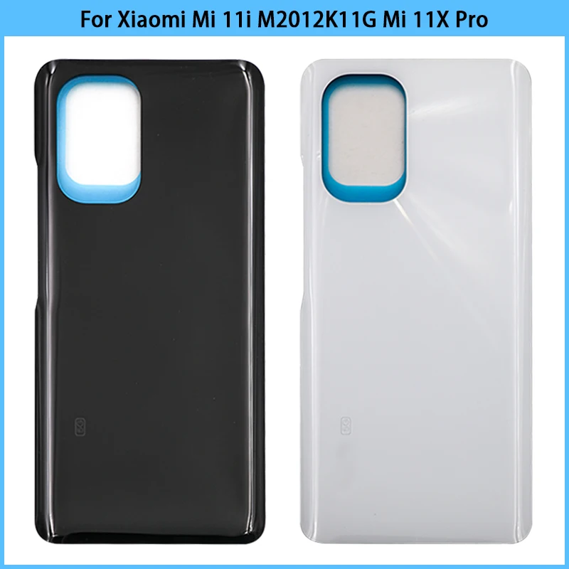 

10PCS For Xiaomi Mi 11i M2012K11G / Mi 11X Pro Battery Back Cover Mi 11i Rear Door Glass Panel Housing Case Adhesive Replace