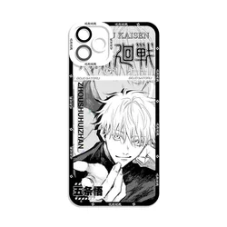 Jujutsu Kaisen Gojo Satoru Anime Clear Phone Case - S22 Plus (1)