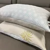 WQSPRING Aloe Pillow, Set Of 2 Cooling Zippered Breathable Bed Pillow For Sleeping, Reversible, Adjustable Cube Pillow For Hot S 4