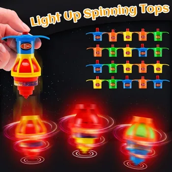10pcs LED Launcher Glitter Tops 1