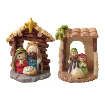 Holy Family Resin Figurine 1