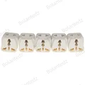 5pcs white