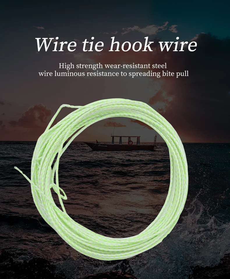 ZYZHE Tying JIG Assist Hooks Angelschnur, zweilagig innen und außen, 8 Stränge pro Schicht, 200lb maximale Zugkraft, zum Binden von Angelhaken – Detail 7