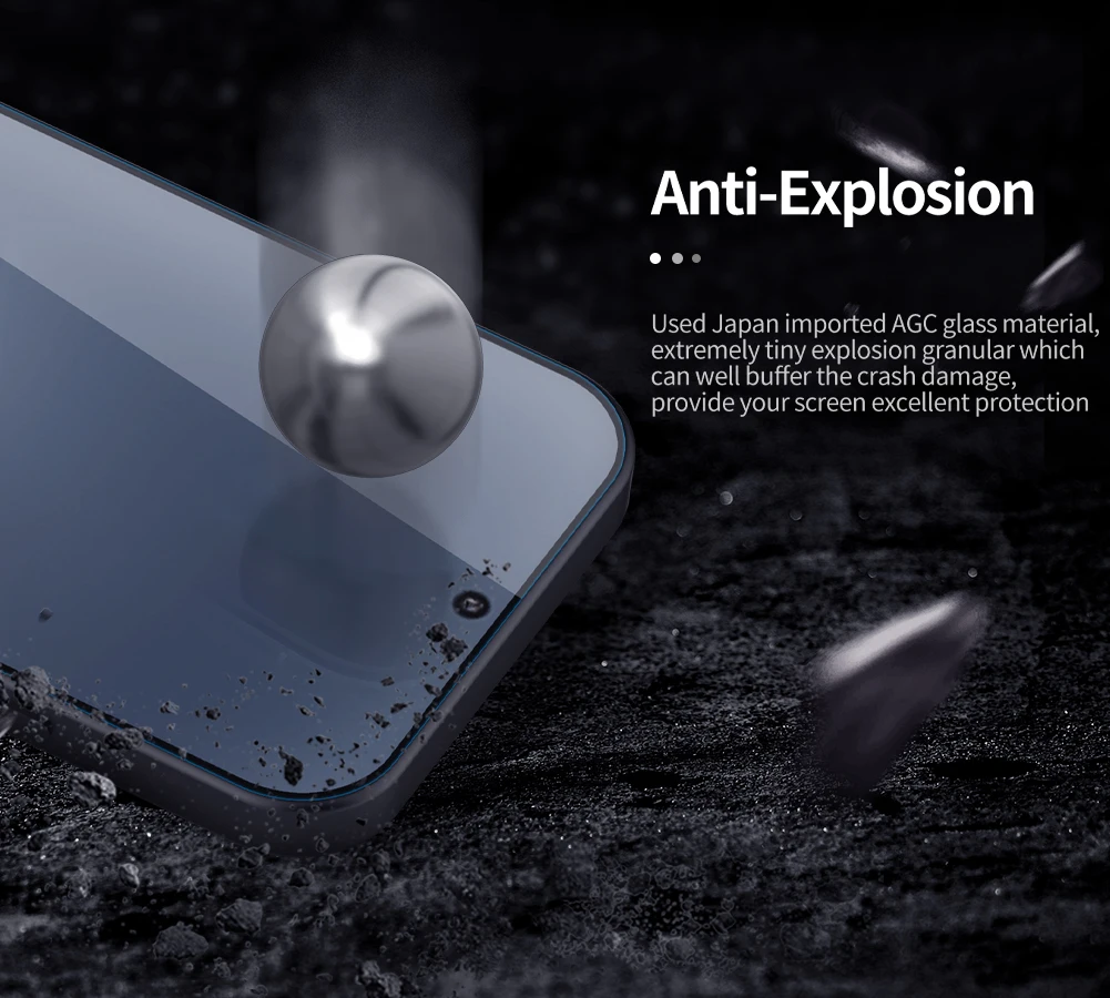 NILLKIN H+ Pro Series Tempered Glass Screen Protector - 9H Anti-Explosion HD Clarity