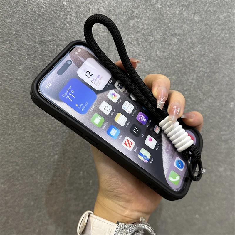 Magnetic Slide Camera Protection Case with Wrist Strap - Shockproof Cover