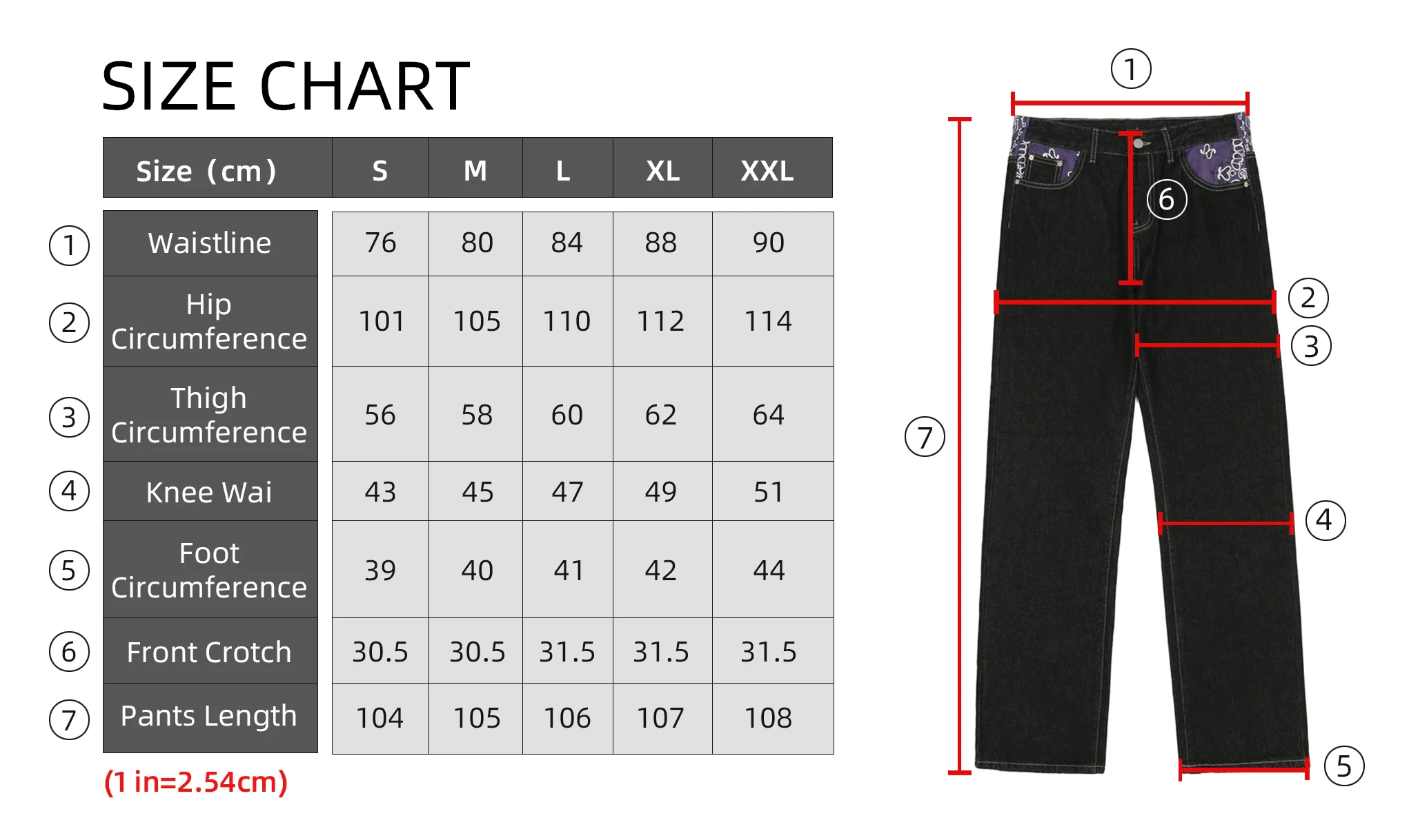 25 Size chart ideas | size chart, women pants size chart, pants for women