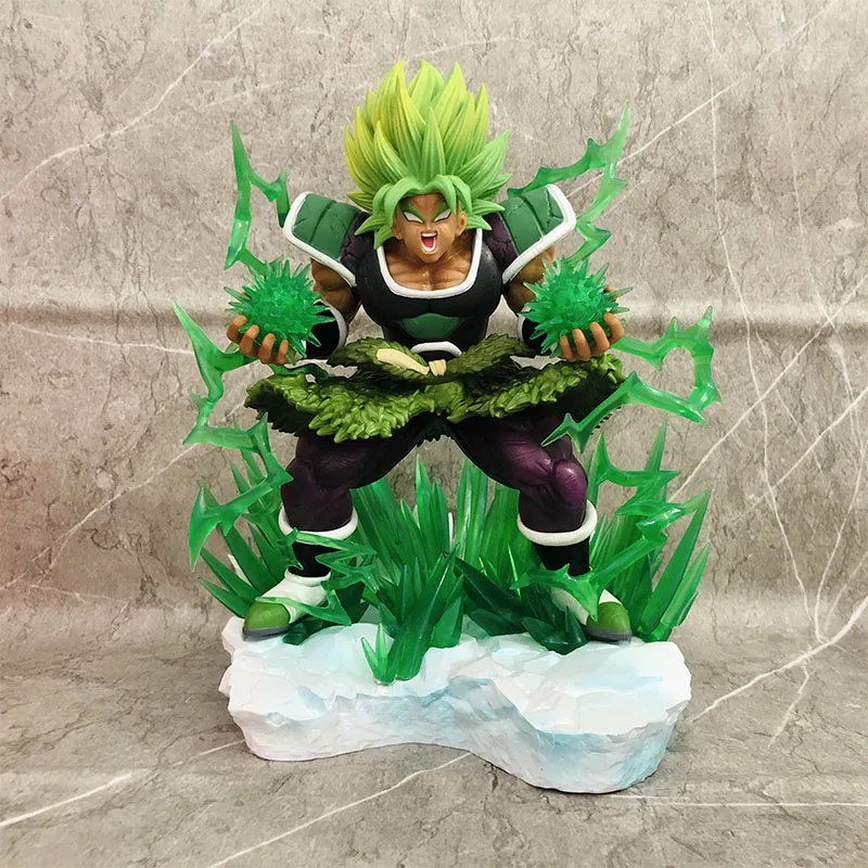 

25cm Gk Wrath Broli Anime Figure Dragon Ball Super Saiyan Boy Toy Action Doll Collectible Model Statue Decoration Birthday Gifts