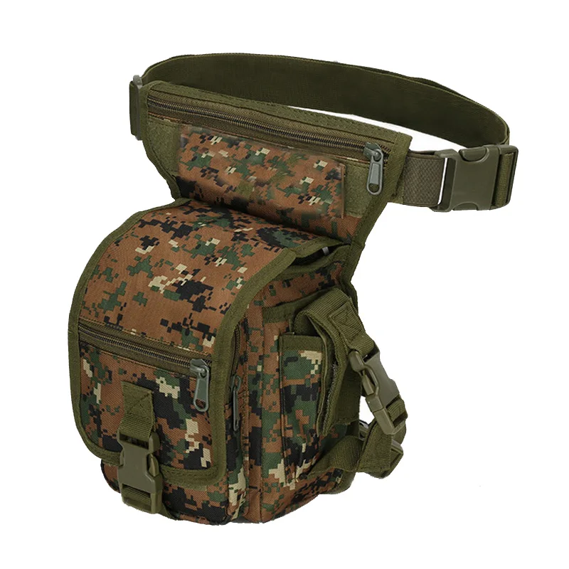 Borsa Regolabile per Sport all'Aperto, Accessori da Caccia, Borsa da Cintura, Borsa Tattica da Gamba per Viaggi, Escursioni e Ciclismo