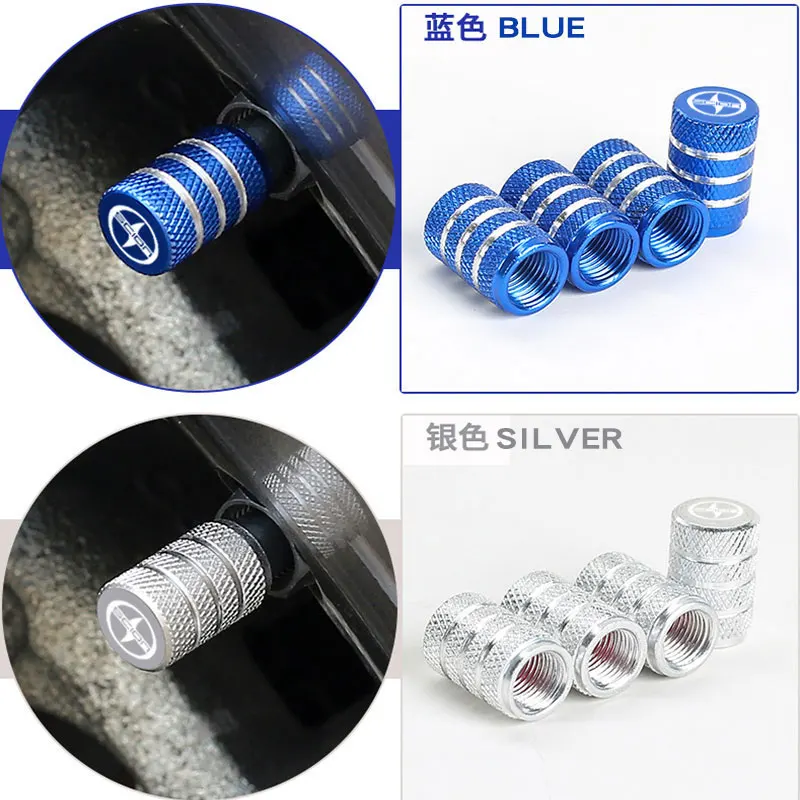 Car caps for nipple Styling Zinc Alloy Anti-theft laser printing Tire Air Airtight Cover For Toyota scion XA XD TC Accessories