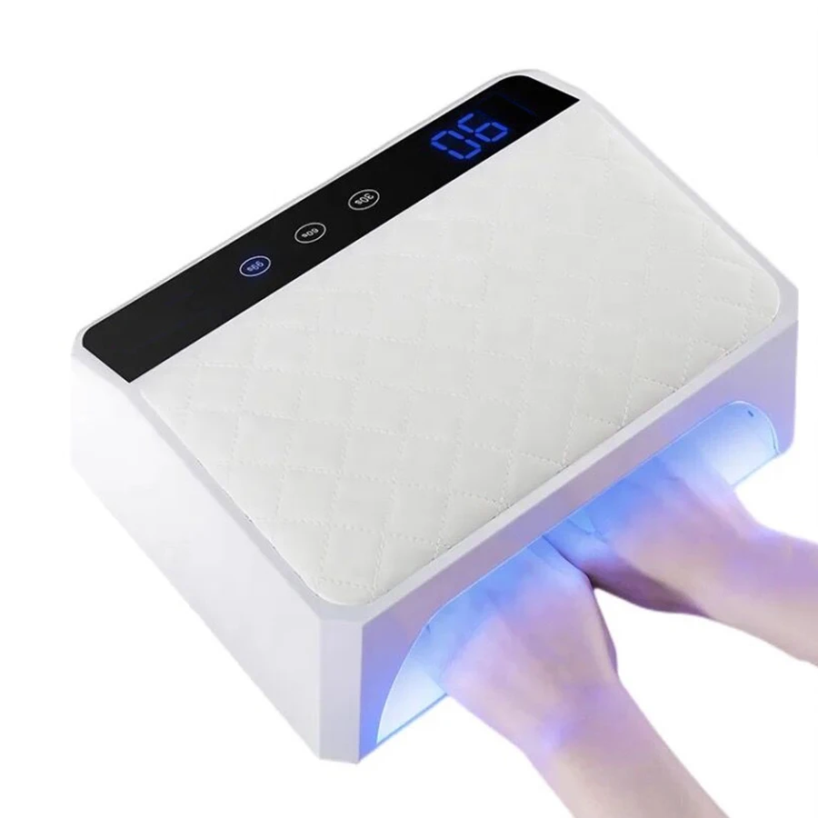 

Wall Plug 178W Nail Lamp for Two Hands Professional Gel Polish Dryer UV Light for Nails Sound Alert Nail UV LED Lamp