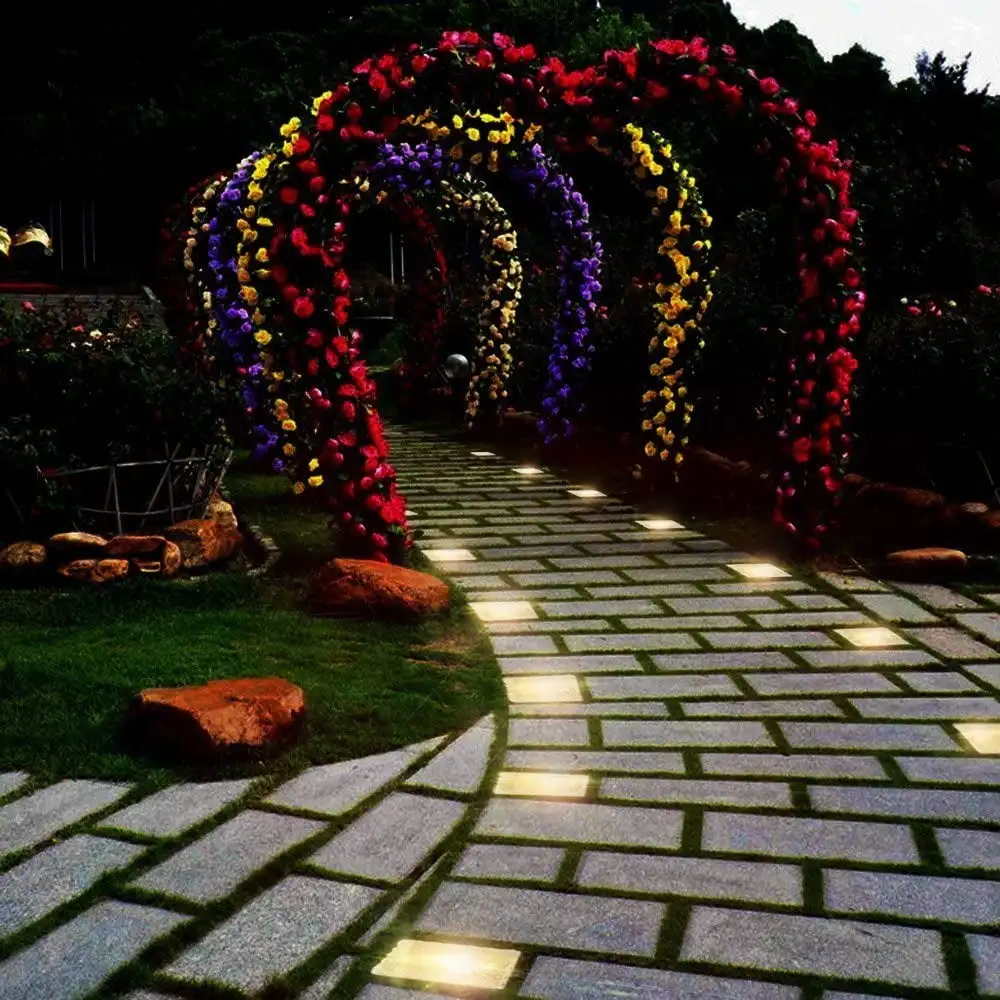 Description Picture 4 of itemSolar Brick Lights Ice Cube Light Lamp Frosted LED Landscape Light Buried Light for Outdoor Night Lamp Garden Pathway Decoration