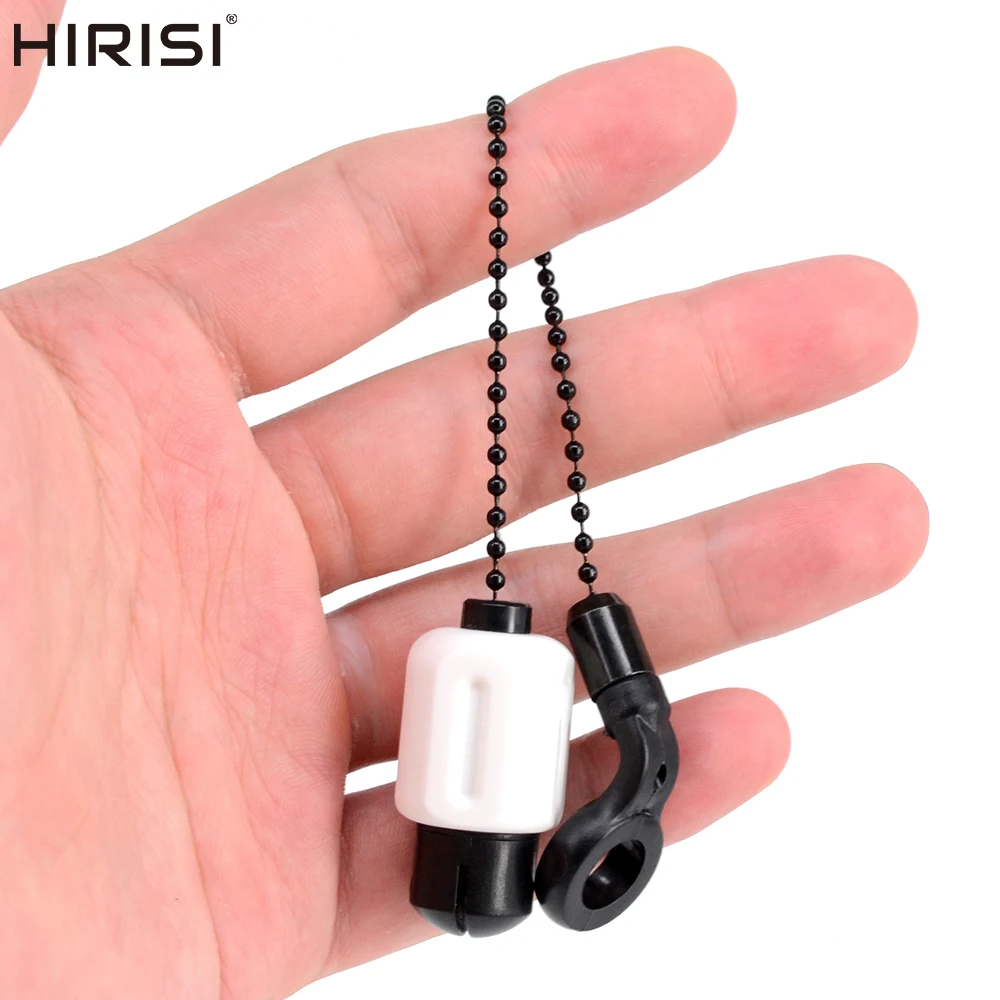 Indicateur de touche Hirisi B2029 avec chaîne laiton pour alarmes de pêche à la carpe - Accessoires
