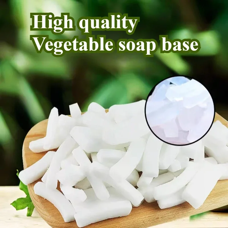 250g/ Bag Natural Plant Material Transparent Milky White Soap-Base DIY Creative Modeling Milk Handmade-soap Making Materials