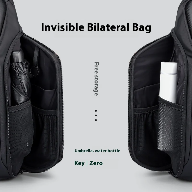 Men's Large Capacity Laptop Backpack for Commuting and Business