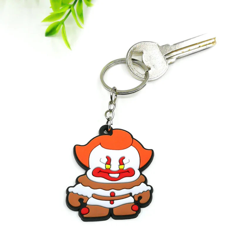 3d Die Cut Rubber Keychain