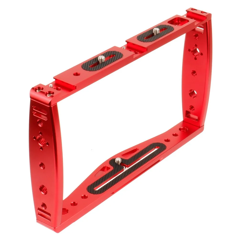 Stabilisator Halterung Selfie Tray Doppel griff Griff Taschenlampe Halterung Unterwasser tauchen für Gopro Held 13 9 8 7 6 Action DSLR-Kamera – Detail 28