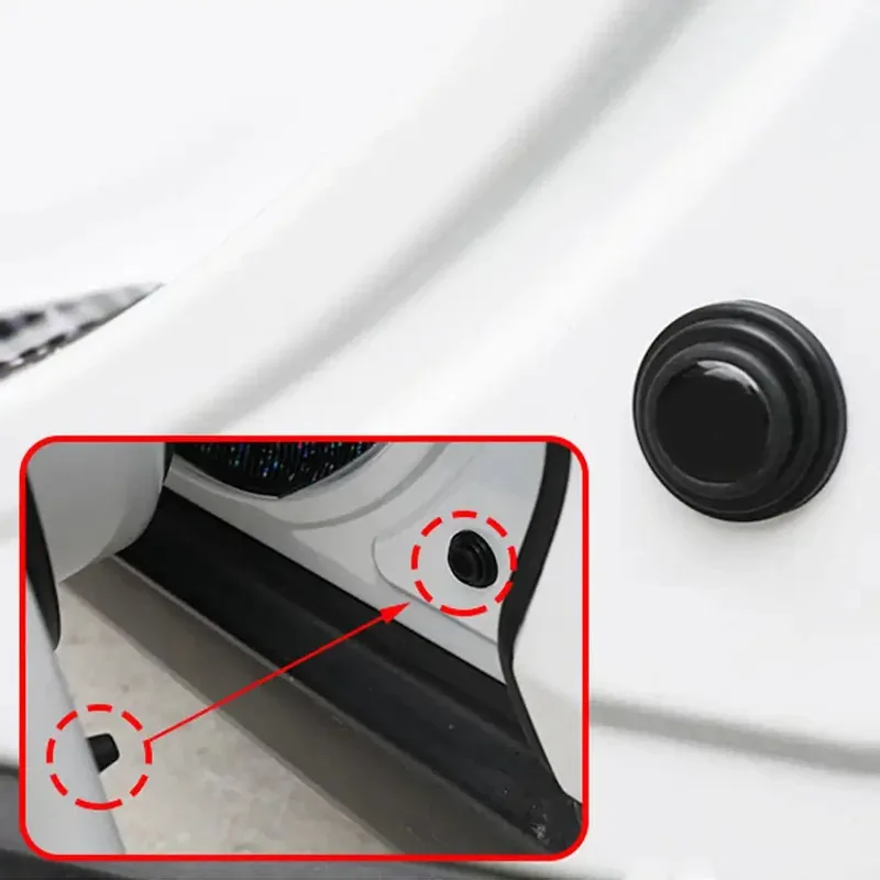 Car Door Pads 20pcs Universal Anti-shock Anti-noise Silicone Pad
