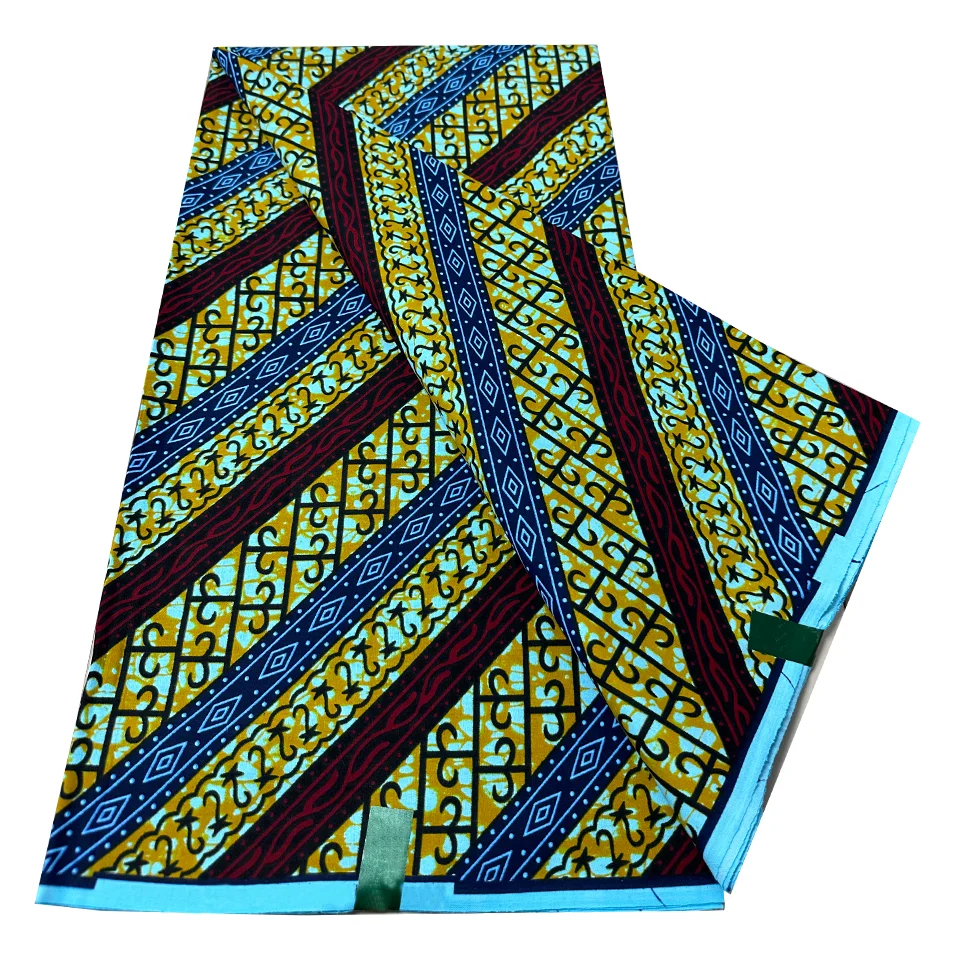 High Quality African Printed Fabrics Wax Batik Ankara Style Super Lace Cotton Farbics