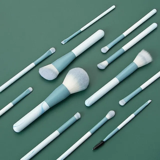 12Pcs Soft Makeup Brush Set 3