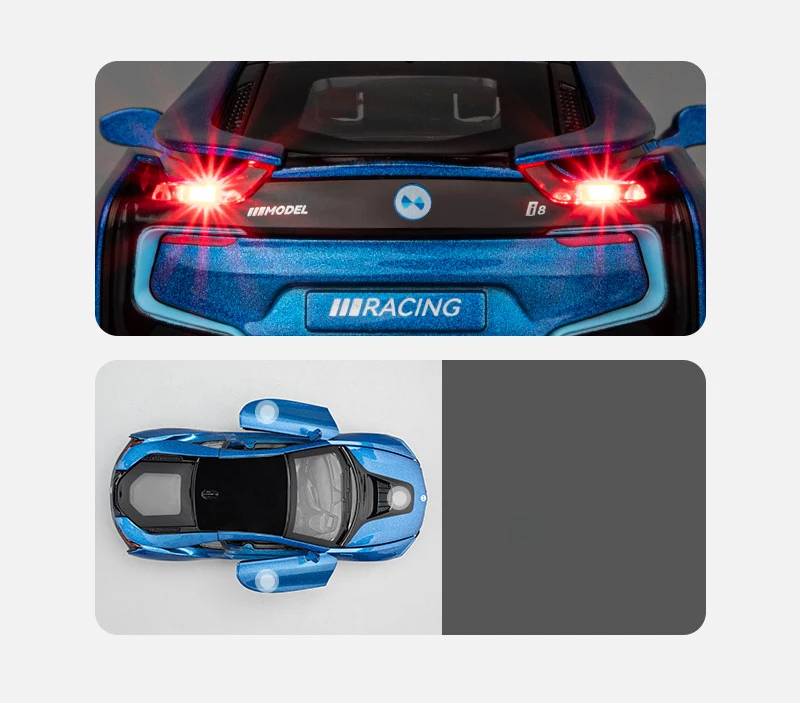 BMW I8 Supercar 1:32 Ölçekli Model Araba