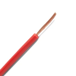 Premium Multi - Strand Soft PVC Copper Wire for Electrical Applications (Red)