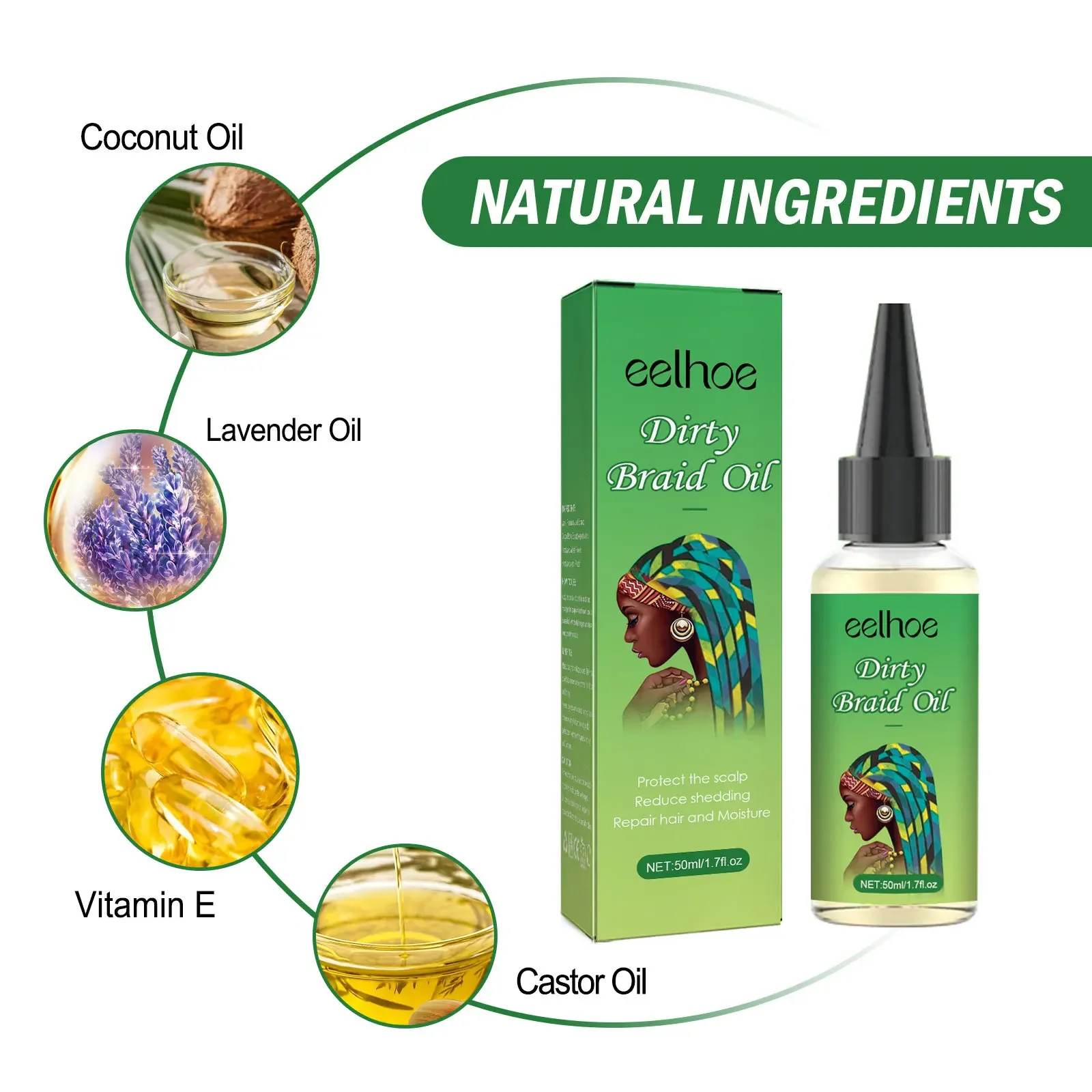 Description Picture 4 of itemNew Sdottor Dreadlocks Tight Hair Oil Cleans Scalp, Softens Hair, Nourishes Hair, Prevents Hair Loss, Strengthens and Repairs Ti