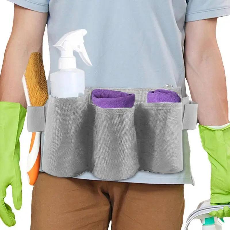

Tool Pouch Belt Belt Apron Gardening Tool Bag Adjustable Waist Utility Belt Multi-Pocket Construction Tool Belt For Plumbing