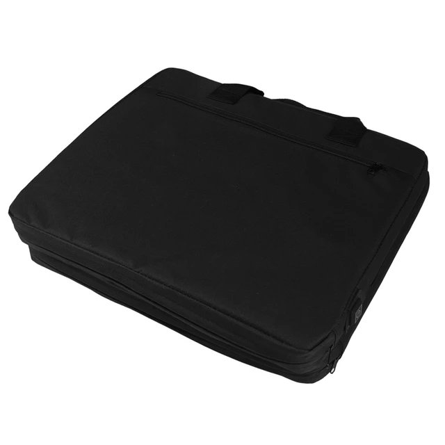 Portable Heated Stadium SEATS Pad Heated Stadium SEATS Covers Bleachers with Back Support Events,Camping,Travelling, Size: Large