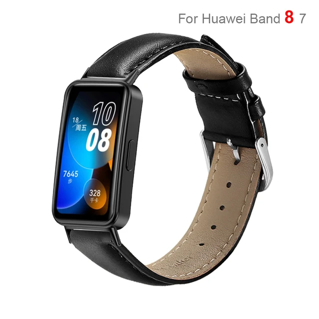 Essidi New Leather Band Loop For Huawei Band 8 7 Soft Watch Bracelet Strap Correa For, correa huawei band 7 - Vimarsana News