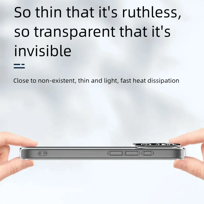 Ultra Thin Silicone Soft Transparent Phone Case