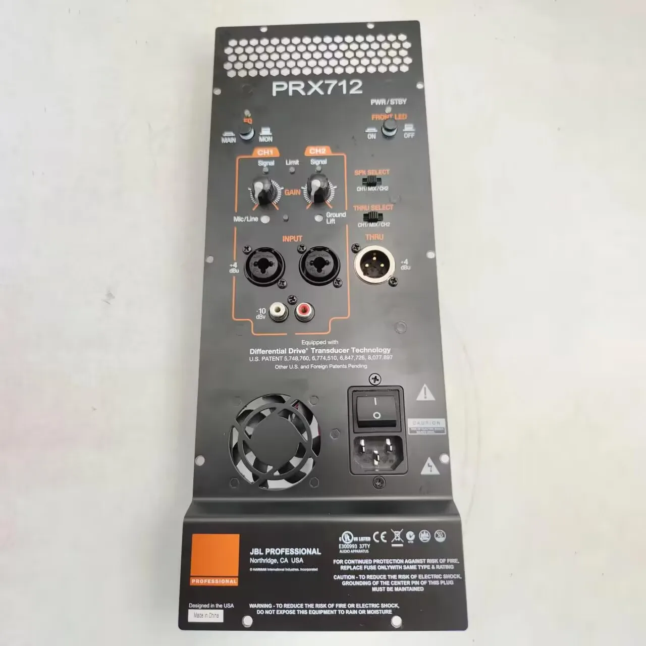PRX 712 Signal Input Board For JBL PRX712