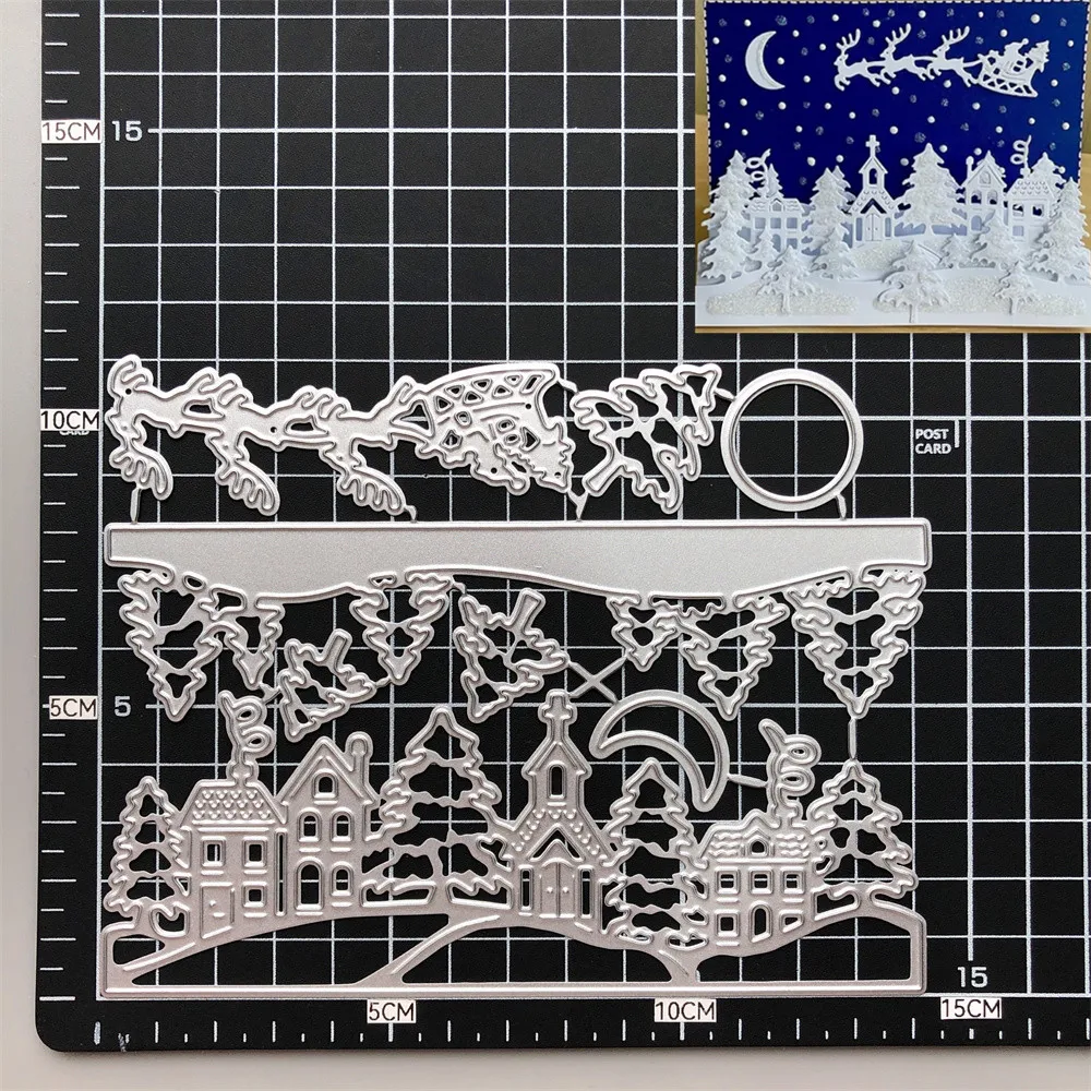 Matrices De Découpe En Métal De Noël Père Noël, Bonhomme De Neige