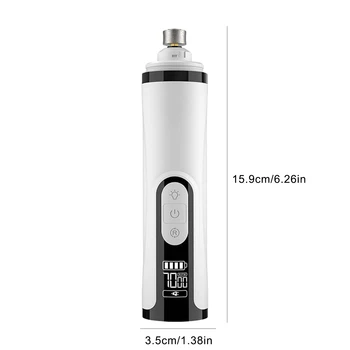 Electric Dog Nail Grinder Rechargeable Pet Nail Grinder Quiet Dog Nail Trimmer Suitable for Small Middle Large Dogs and Cats 6