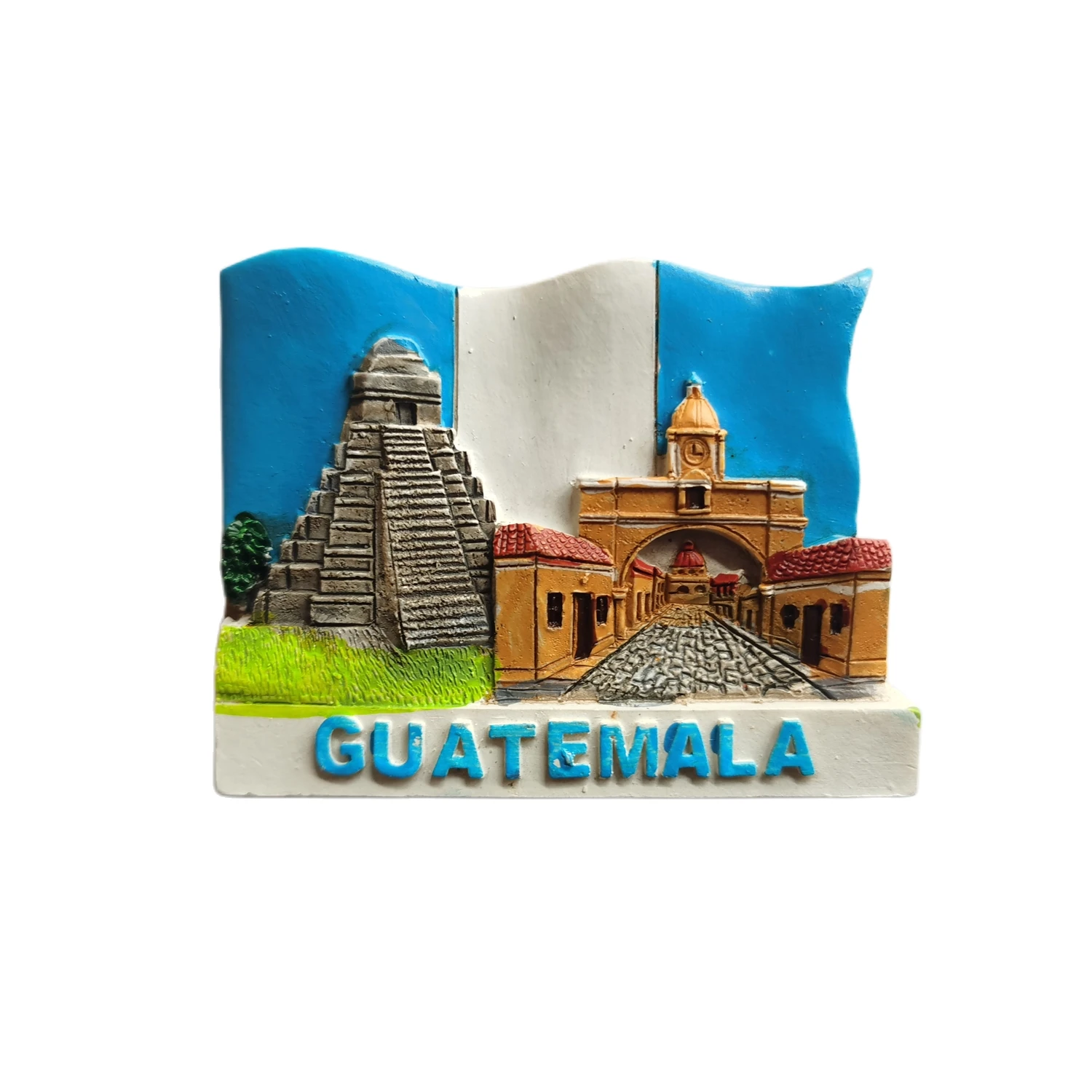3D Guatemala magnete frigo souvenir regalo casa cucina decorazione