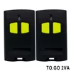 2pcs BENINCA TO.GO 2VA Garage Door Remote 100% Compatible BENINCA TO.GO 2VA 4VA 2WV 4WV CUPIDO-2 -4 433MHz Handheld Transmitter 1