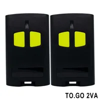 2pcs BENINCA TO.GO 2VA Garage Door Remote 100% Compatible BENINCA TO.GO 2VA 4VA 2WV 4WV CUPIDO-2 -4 433MHz Handheld Transmitter 1