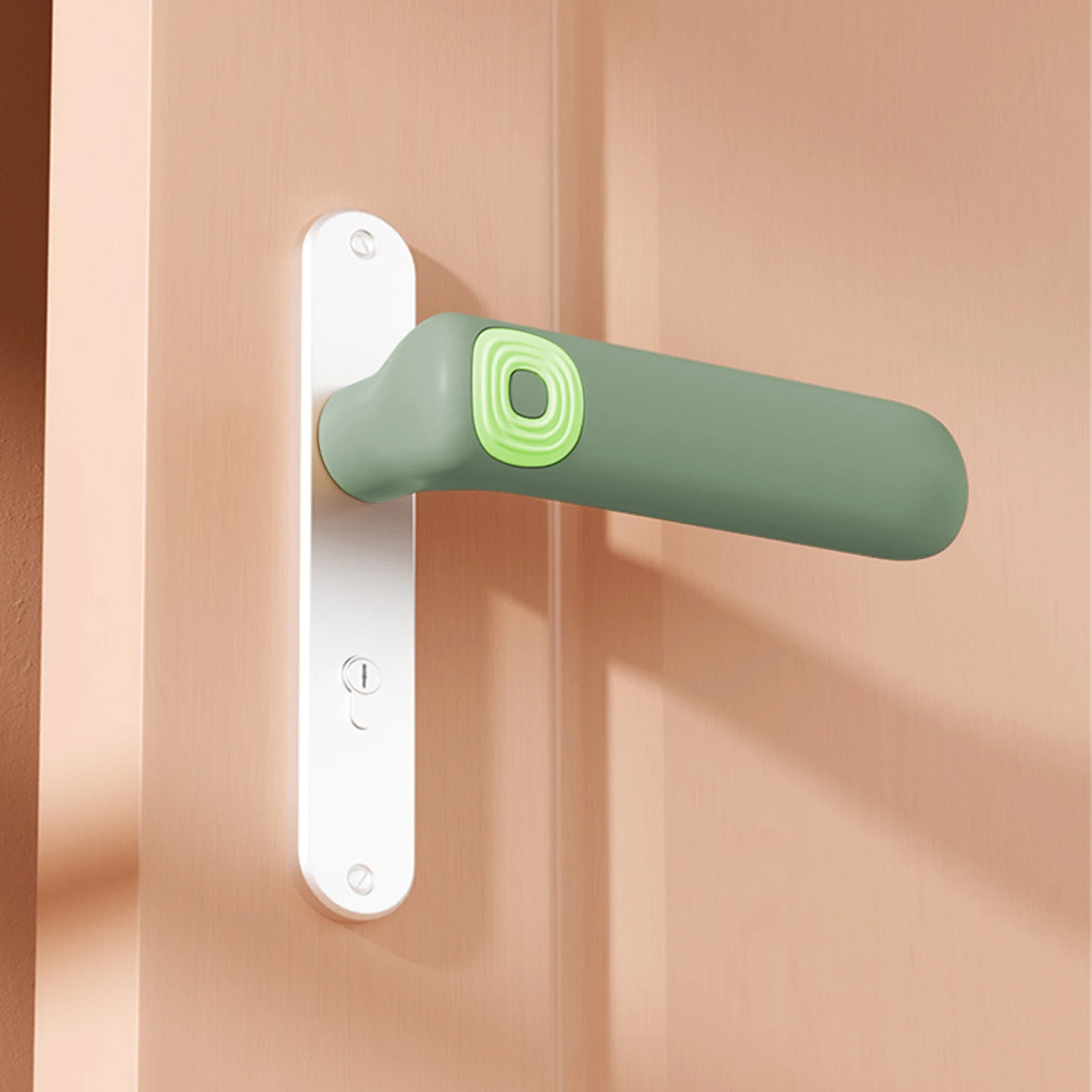 Anti-collision Door Knob Protective Covers Baby Safety Silicone Sleeve Protector Household Bedroom Living Room Accessories door knob covers door handle covers