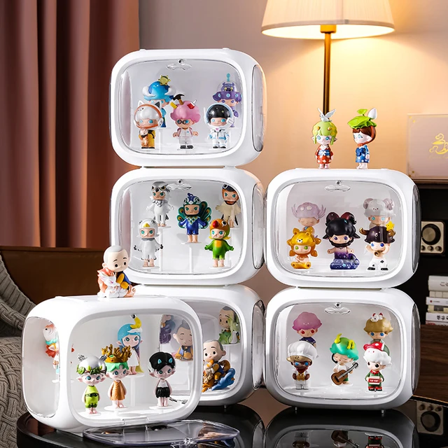 Vitrine Acrylique Transparent Monté avec Porte Coulissante, Présentoir  Jouet Anti-poussière Boîte Présentation Boîtier de Protection D'affichage  pour Mini-Figurines Funko Mini Pop（37x8x24.7cm） : : Jeux et Jouets