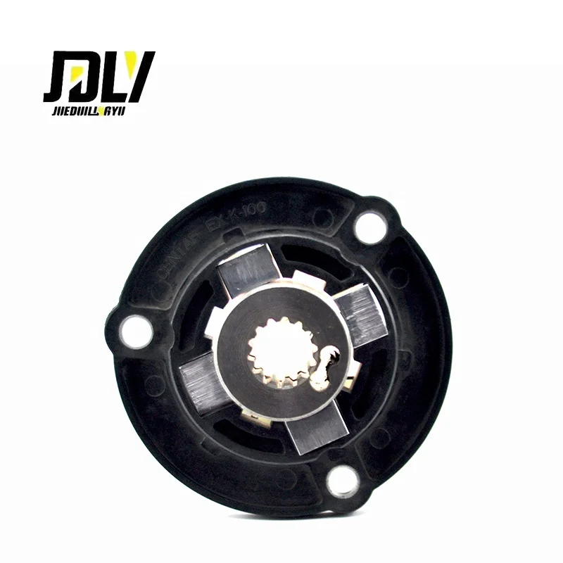 Hydraulic Pump Coupling Rubber Flexible Spline Gear Shaft 3Holes DX60-9C For Doosan
