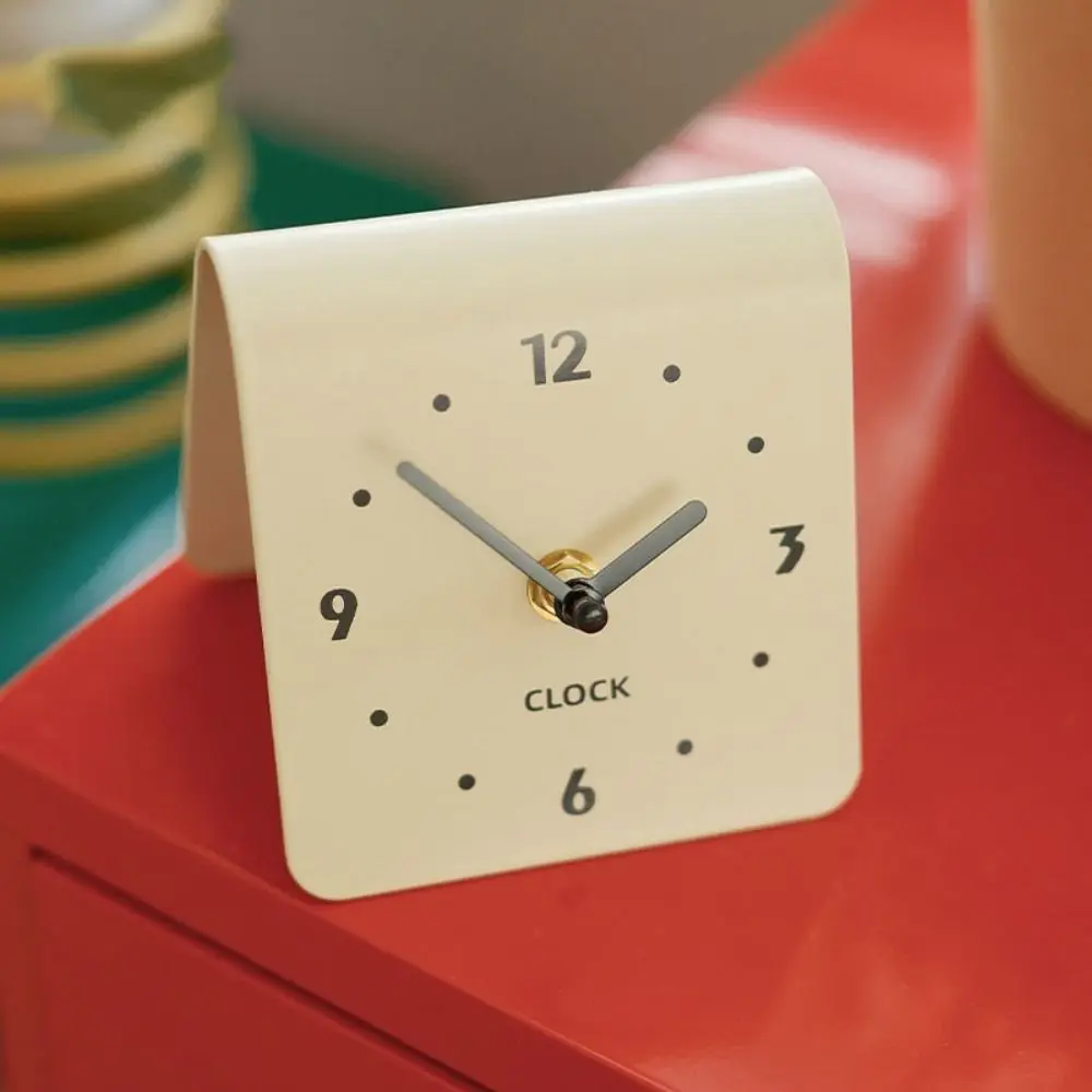 Digital Table Clock Simple Art Silent Acrylic Minimalist Bedside Desk Gift
