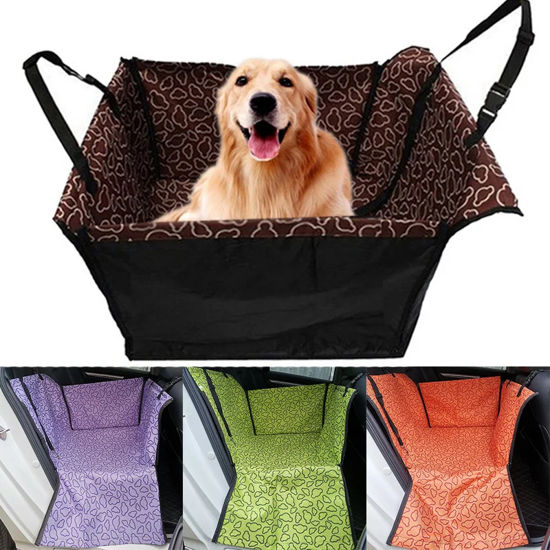 Waterproof Pet Carriers Dog Car Seat Cover Mats Hammock Cushion Carrying For Dogs transportin perro autostoel hond Car Seat Bag car seat cover dog seat cover pet cargo cover pet carrier bag pet carrying bag dog car seat pet mat blanket pet supplies pet accessories