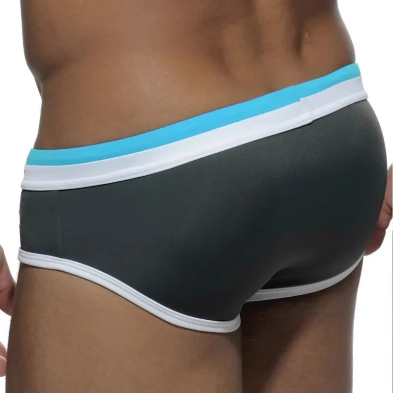 Men Swimwear Brazilian Traditional Cut Swimsuits Swim Bikini Surf Boxer Briefs Board Shorts Trunks - 5