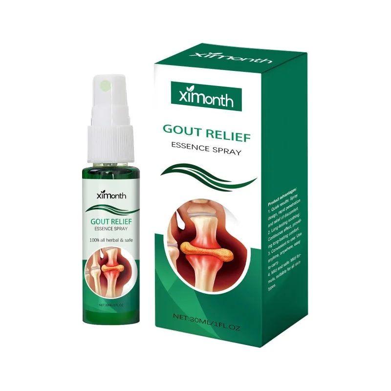 Gout Relief Eeeence Spray Lumbar Pain Relief Activate Circulation Spray Knee Joint Cervical Spine Waist Back Spine Cooling