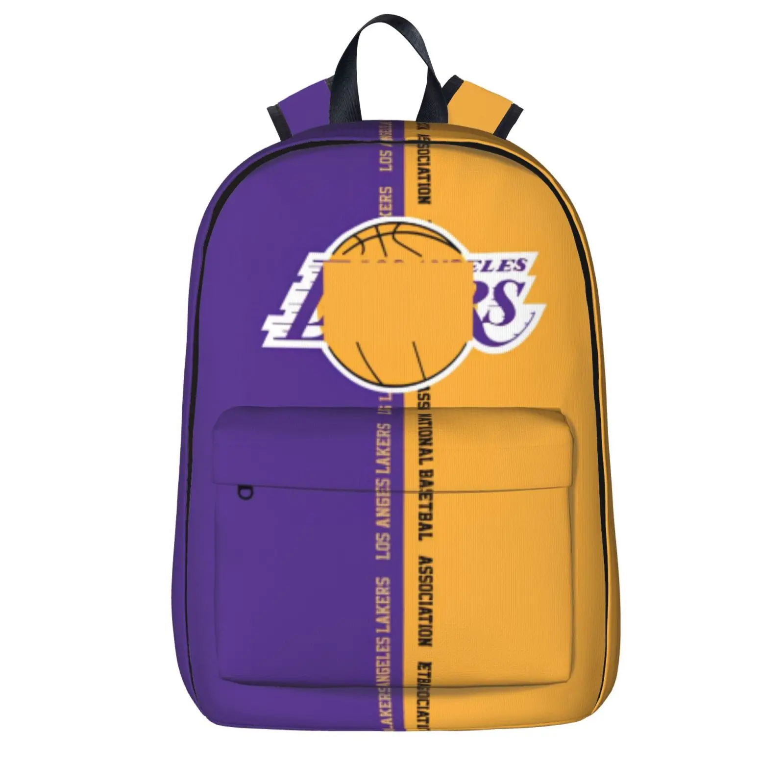 

Los Angeles Street LA Fashion Backpack nbaa Sports Fan Bag Student knapsack Graphic Bag