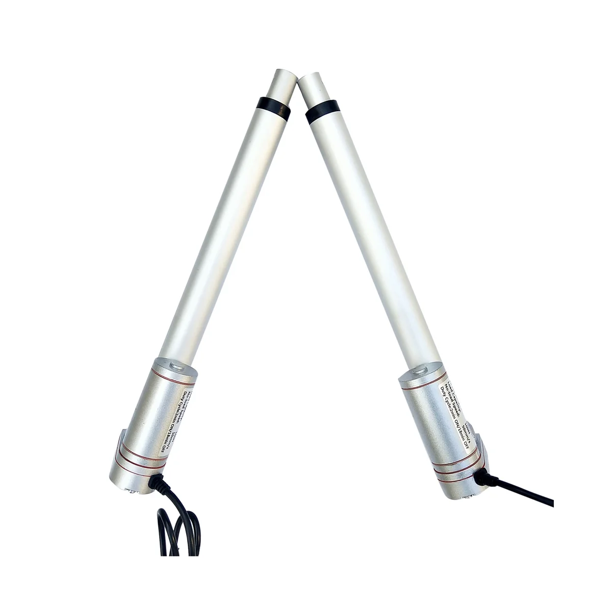 

Mute Electric Push Rod Aluminum Alloy DC Deceleration Lifting Rod 1500N Electric Telescopic Rod Stroke 50mm