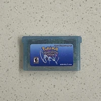GBA Game Cartridge 32 Bit Video Game Console Card Pokemon Liquid Crystal High Quality Shell USA Version for GBA/NDS 1