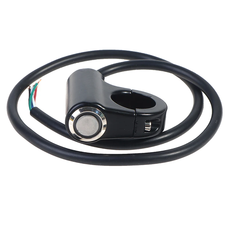 

Мотоциклетный переключатель 22 мм, из алюминиевого сплава, для руля, противотуманный, для мотоцикла, звуковой сигнал, кнопка поворота, водонепроницаемые переключатели, старт 12 В