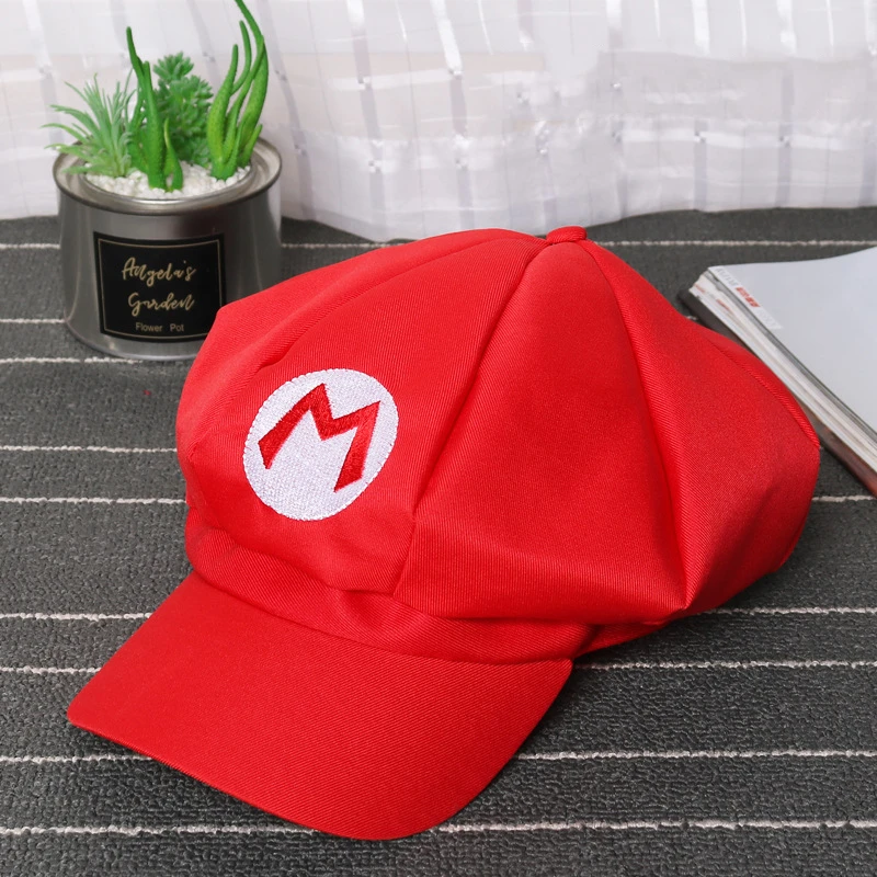 Casquette de baseball Super Mario Bros pour enfants et adultes, jeu classique, Luigi, Waluigi, Bowser, Wario, chapeau de cosplay, chapeau de soleil en toile, fête, boule de paupières, cadeau